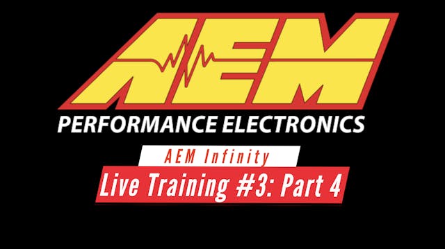 AEM Infinity Live Training: Turbo E46...
