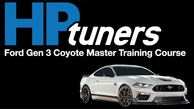 HP Tuners Ford Gen 3 Coyote Master Training Course