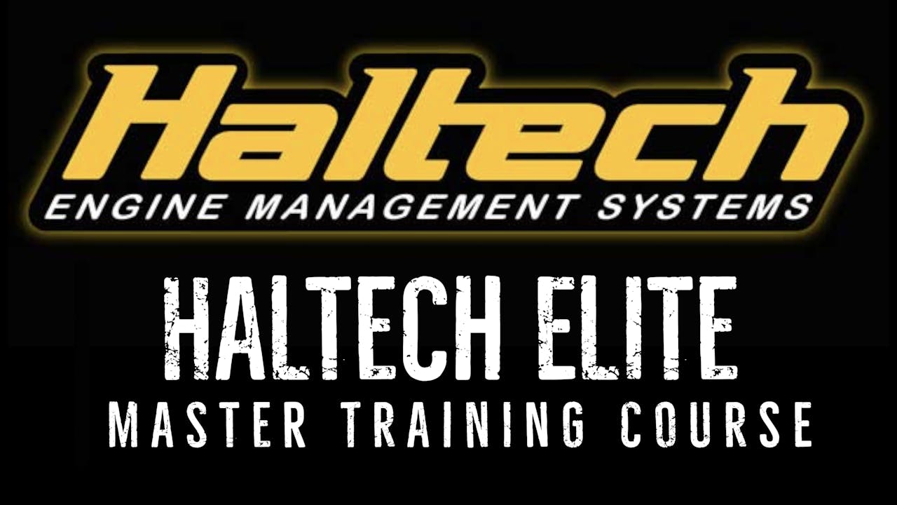 Haltech Elite ESP Master Training Course