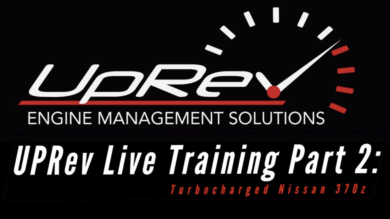 Uprev Live Training Part 2: Turbocharged Nissan 370z 
