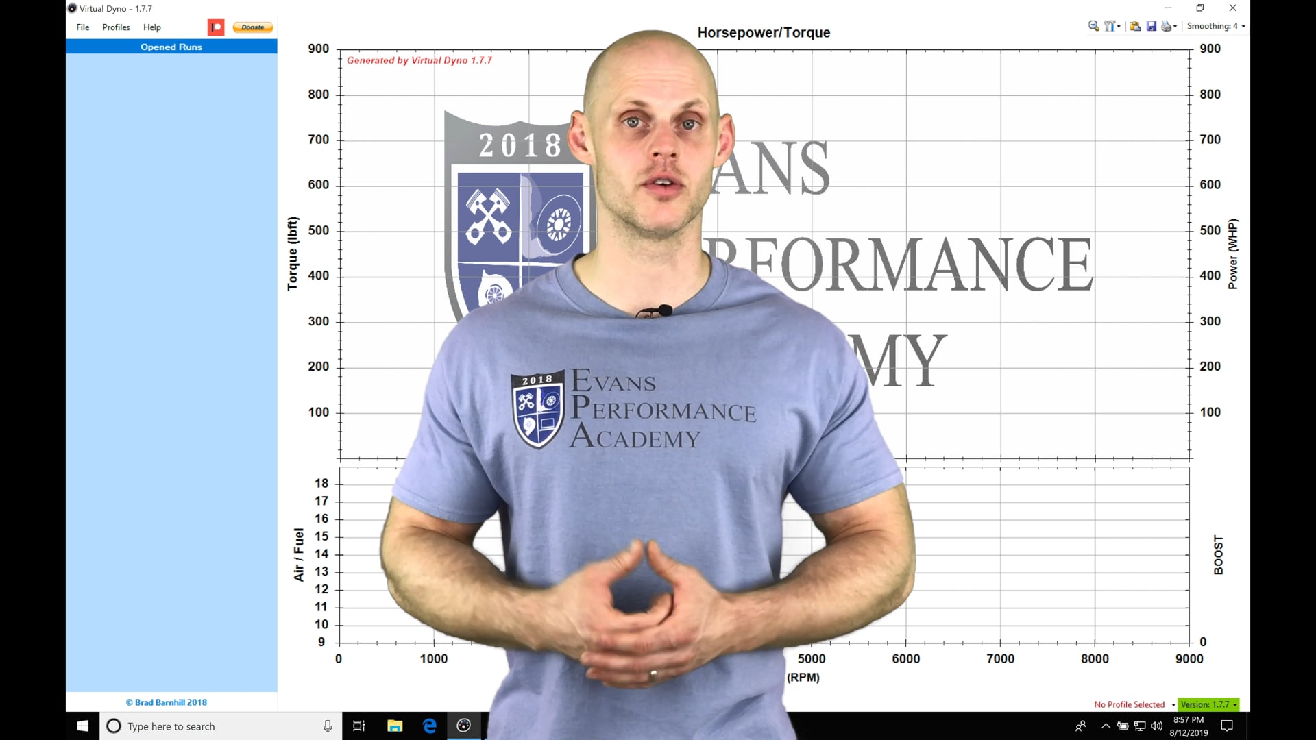 AEM Infinity Part 35: Virtual Dyno 