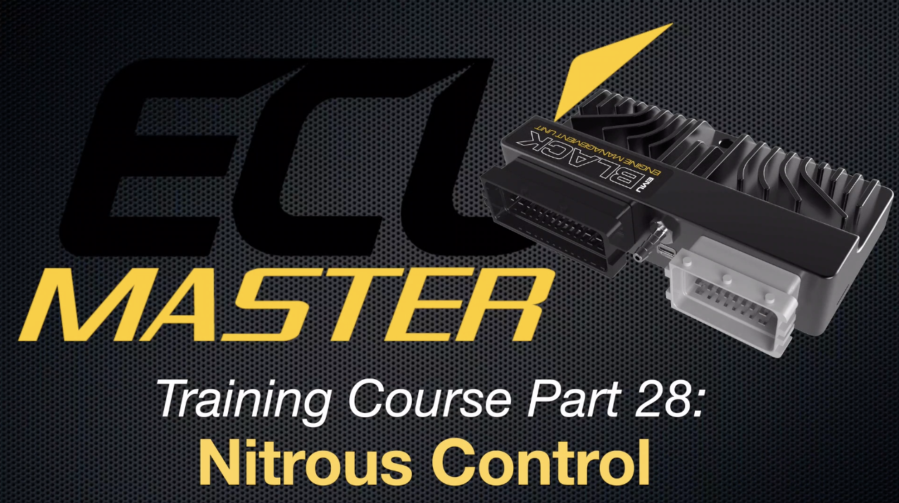 ECUMaster Training Course Part 28: Nitrous Control  