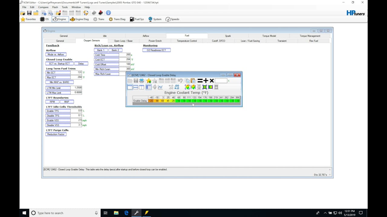 HP Tuners GM Gen 4 Training Part 11 Closed Loop Operation HP Tuners
