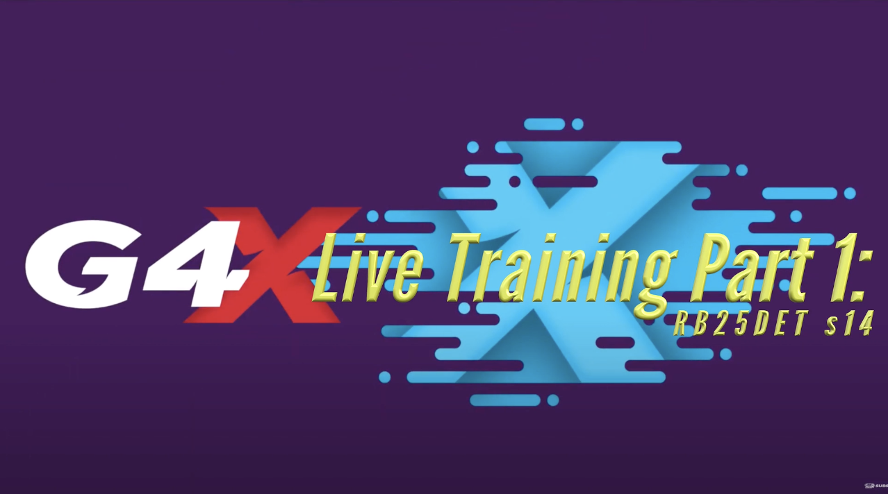 Link G4x Live Training Part 1: RB25DET Neo s14 