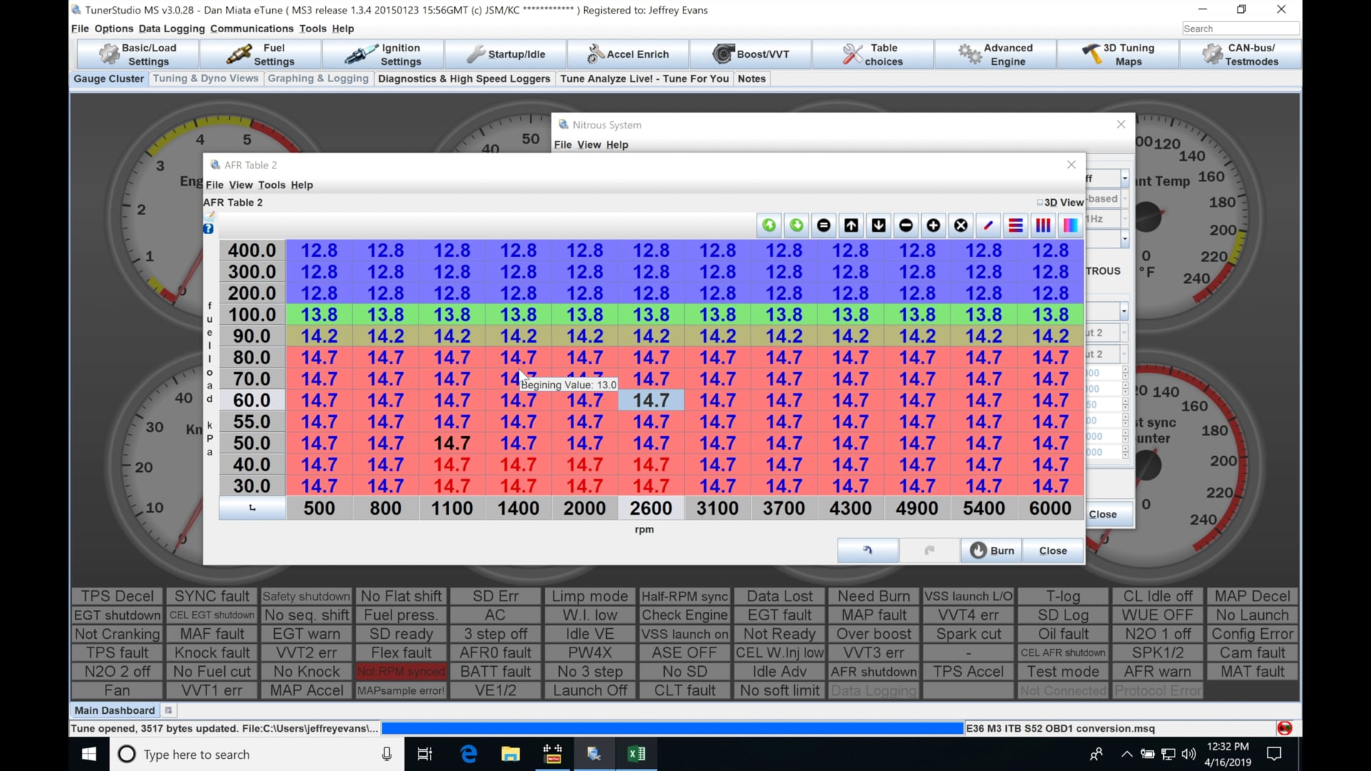 Megasquirt Part 35: MS3 Firmware Nitrous Control