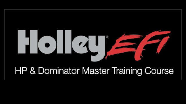Holley HP & Dominator Master Training Course 