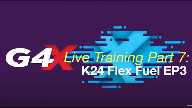 Link G4x Live Training Part 7: NA K24 Flex Fuel 