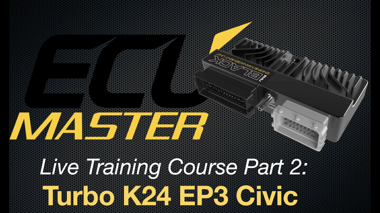 EMU Black Turbo K24 Civic Live Part 2: 2-D / 3-D Table Set-Up