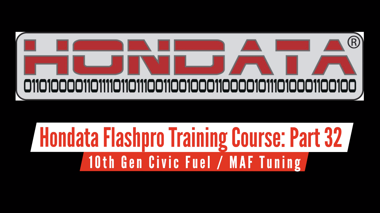 Hondata FlashPro Part 32: 10th Gen Civic MAF / Fuel Tuning