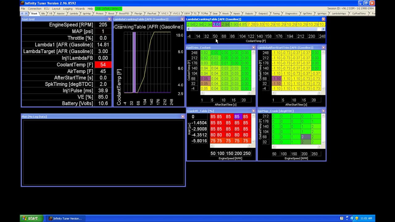 AEM Infinity Part 10: Cranking Fuel - AEM Infinity Training Course ...