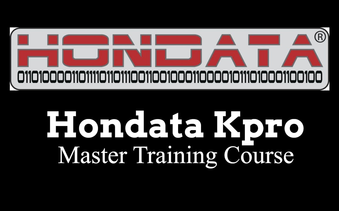 Hondata Kpro Master Training Course