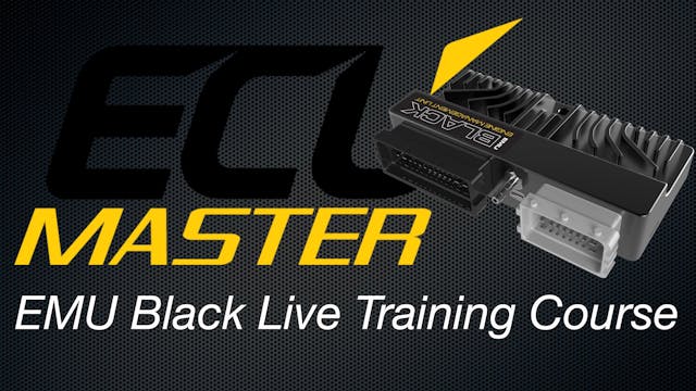 ECU Master EMU Black Live Training 