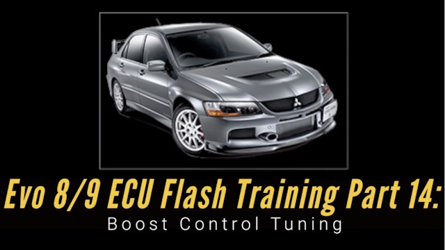 Ecu Flash Training Course Part 14: Boost Control Tuning