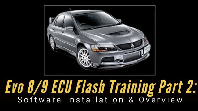 Ecu Flash Training Course Part 2: Software Installation & Overview 