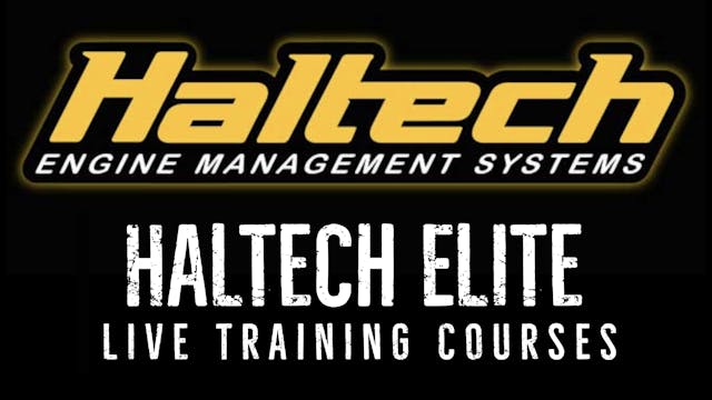 Haltech Elite ESP Live Training