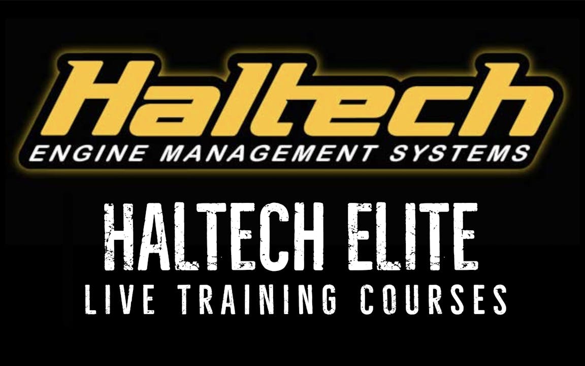 Haltech Elite ESP Live Training