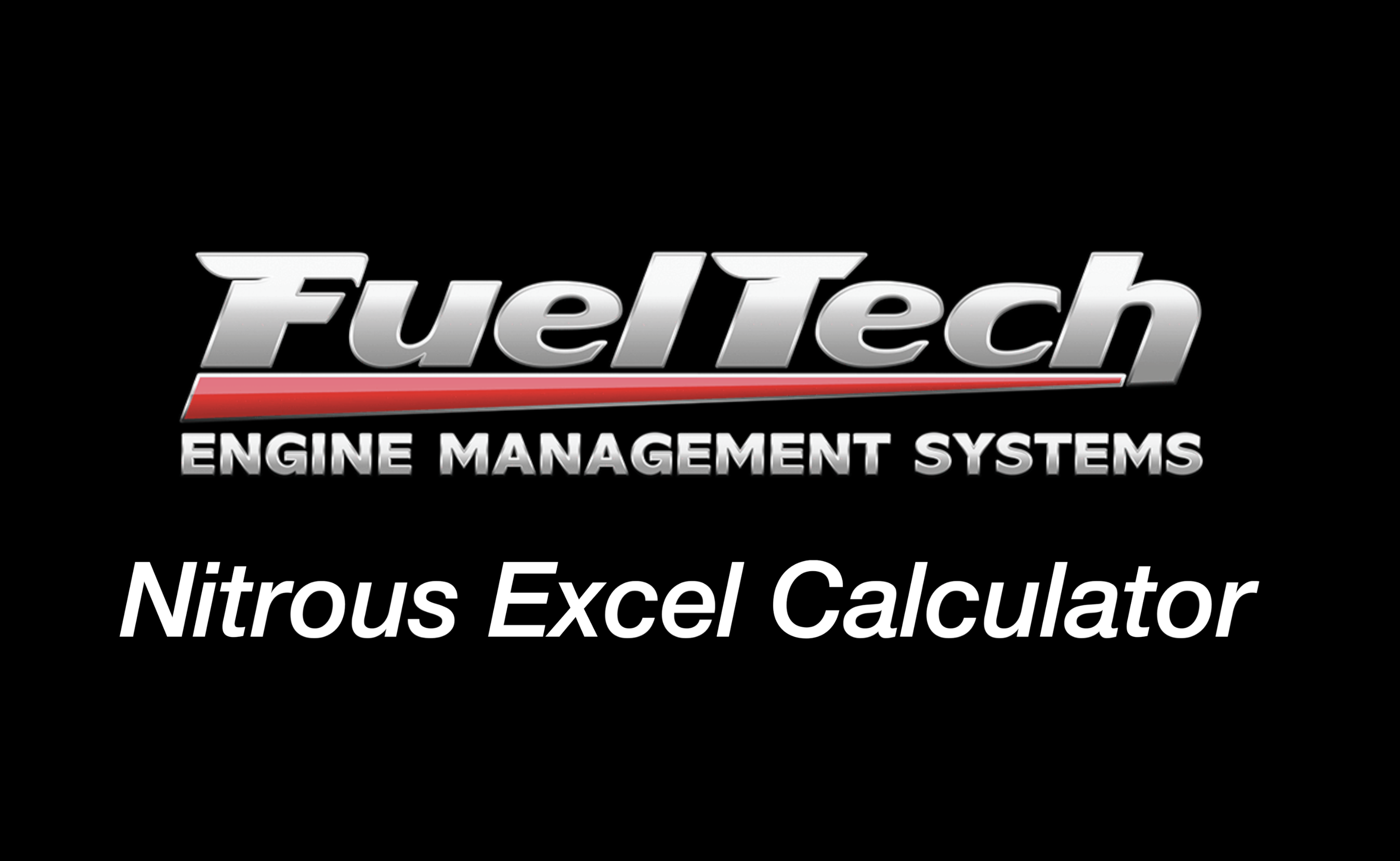 Fuel Tech Nitrous Excel Calculator (click to download)
