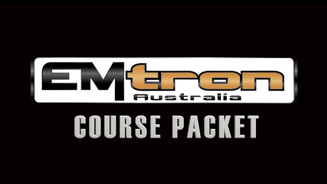 Emtron Course Packet (Click to download)