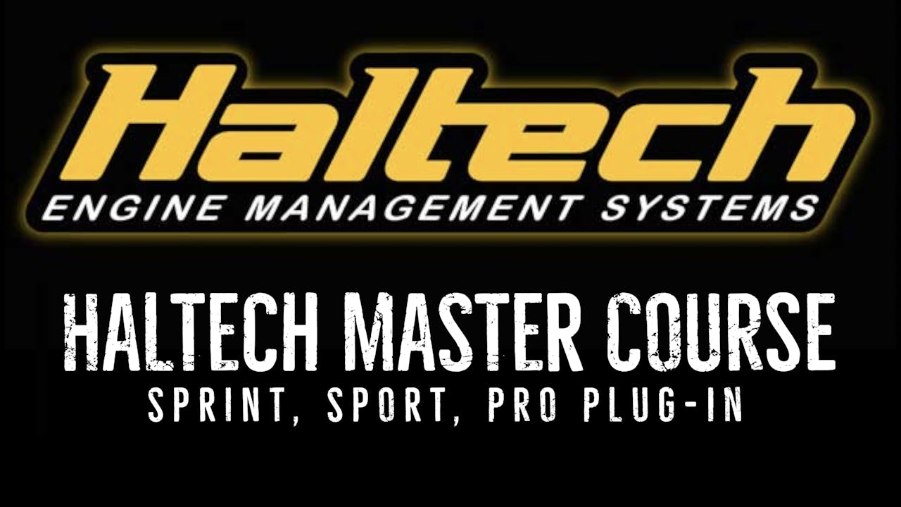 Haltech Sprint/Sport/Pro Plug-In Master Training