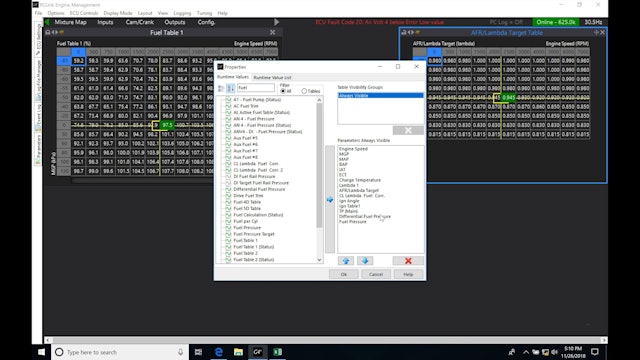Link G4+ EMS Training Part 7: Main Fuel Table