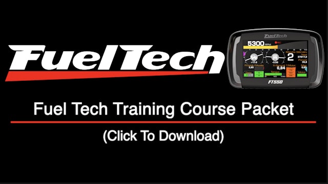 Fuel Tech Training Course Packet (Click to download)