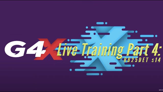 Link G4x Live Training Part 4: RB25DET Neo s14 