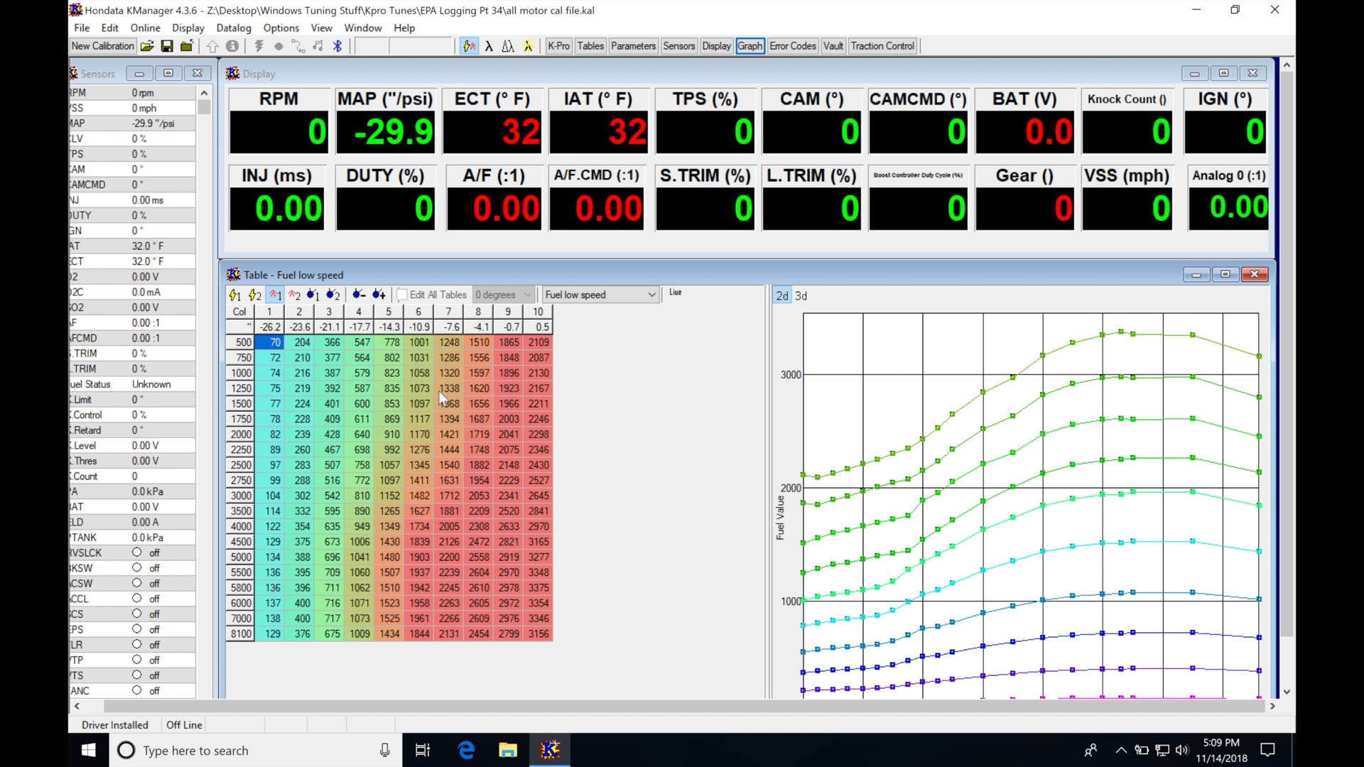 Hondata Kpro Part 33: Track Datalogging