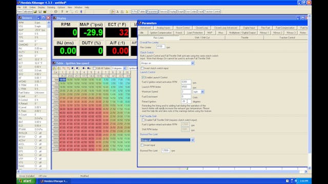 Hondata Kpro Part 16: Rev Limiters & ...