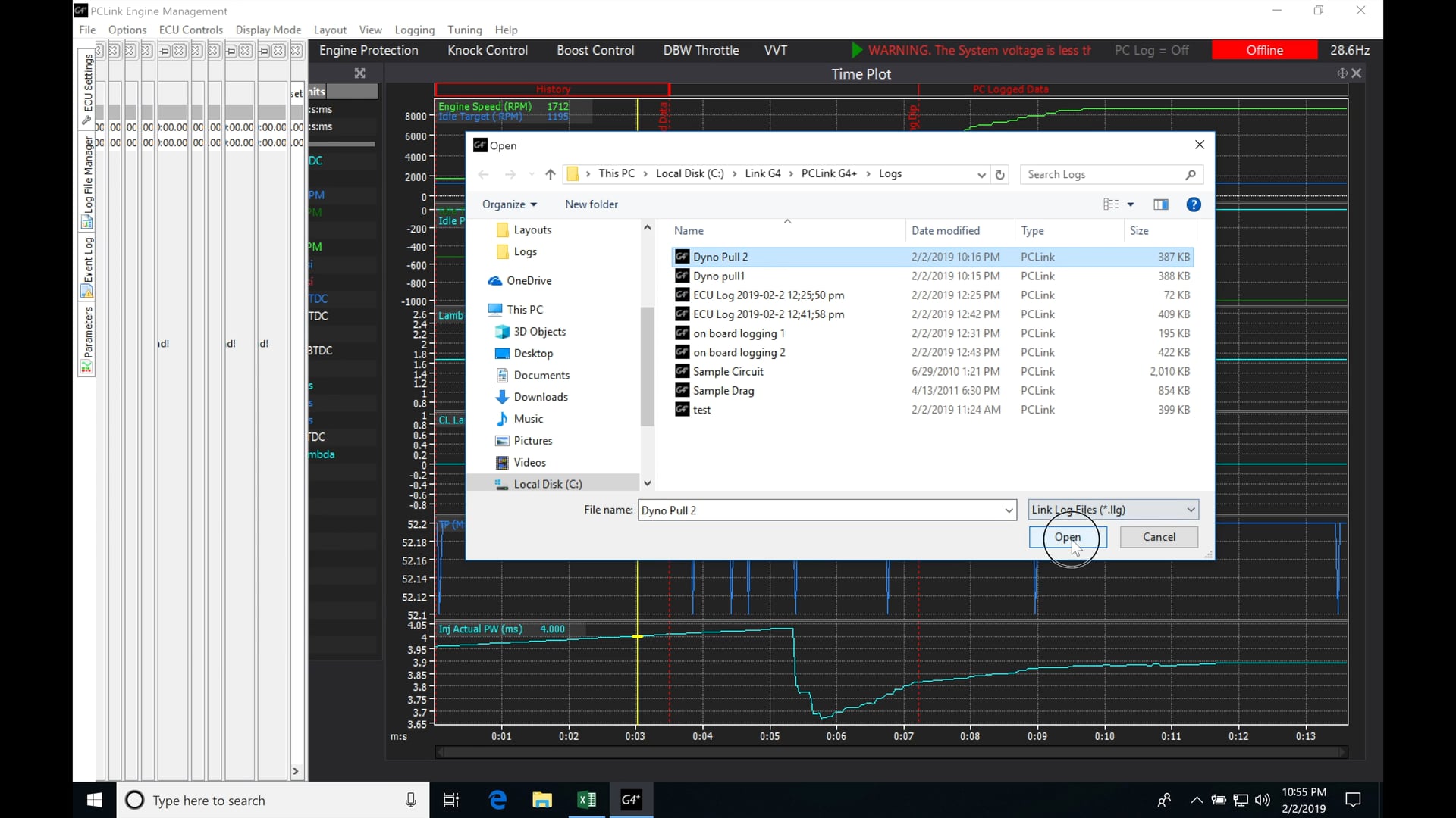 Link G4+ EMS Training Part 32: Log Analysis Features
