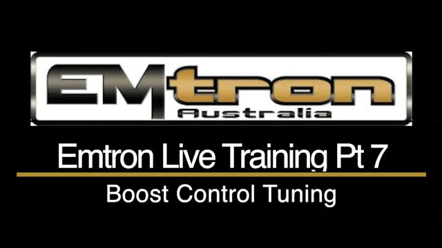 Emtron SFWD Acura Integra Live Training Part 7: Boost Control Tuning