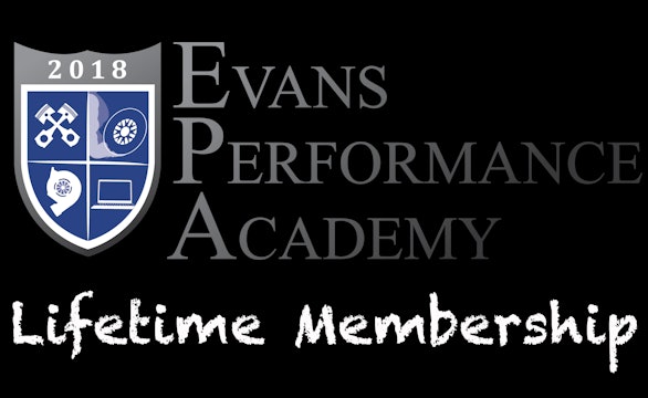Evans Performance Academy Lifetime Membership