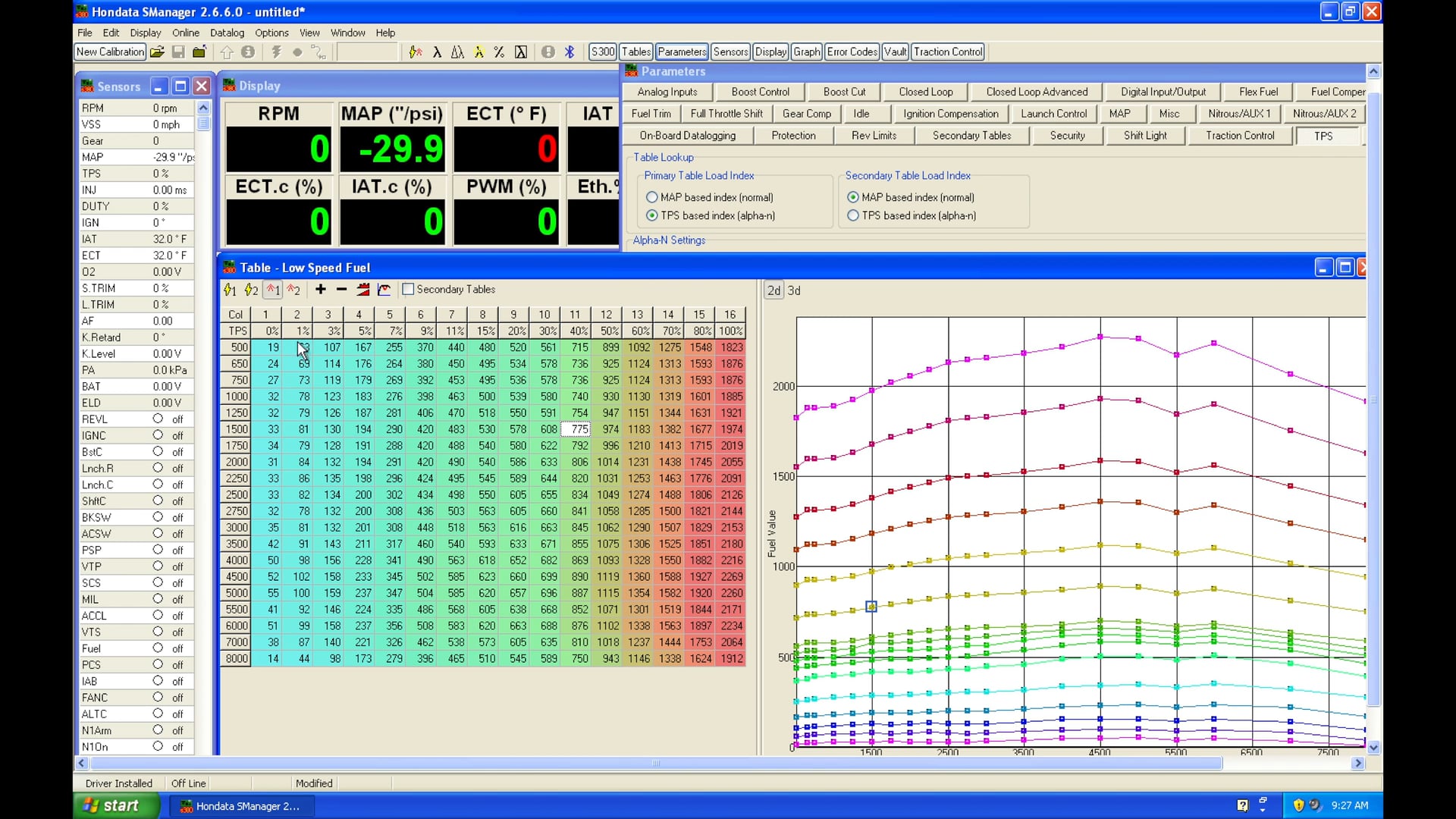 Hondata s300 Part 14: Alpha-N Tuning