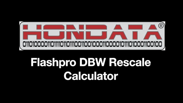 Flashpro DBW Rescale Calculator (click to download)