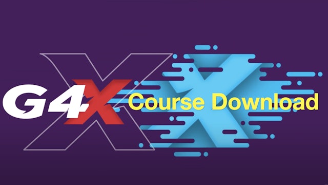 G4x Course Packet (click to download)