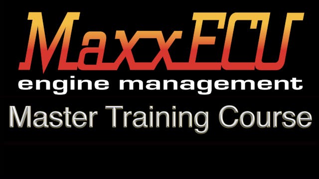 MaxxEcu Master Training Course