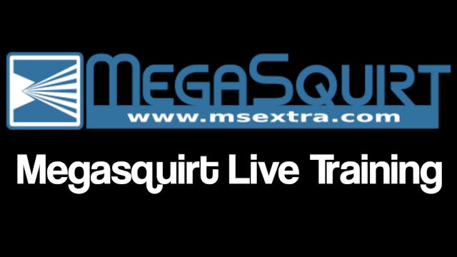 Megasquirt Live Training