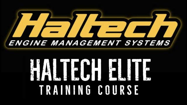 Haltech Elite ESP Training Course