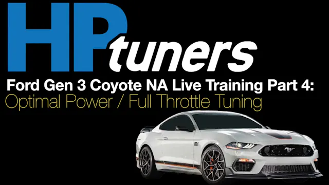 HP Tuners Ford Gen 3 Coyote NA Live T...