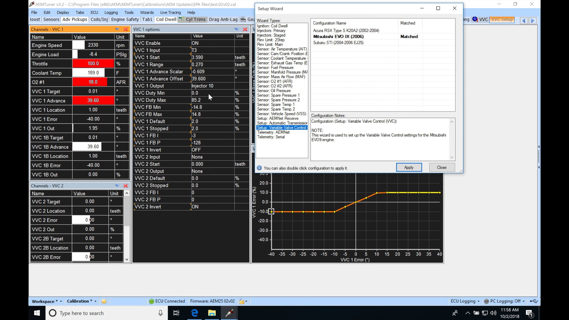AEM Series 2 Part 23: Variable Cam Control