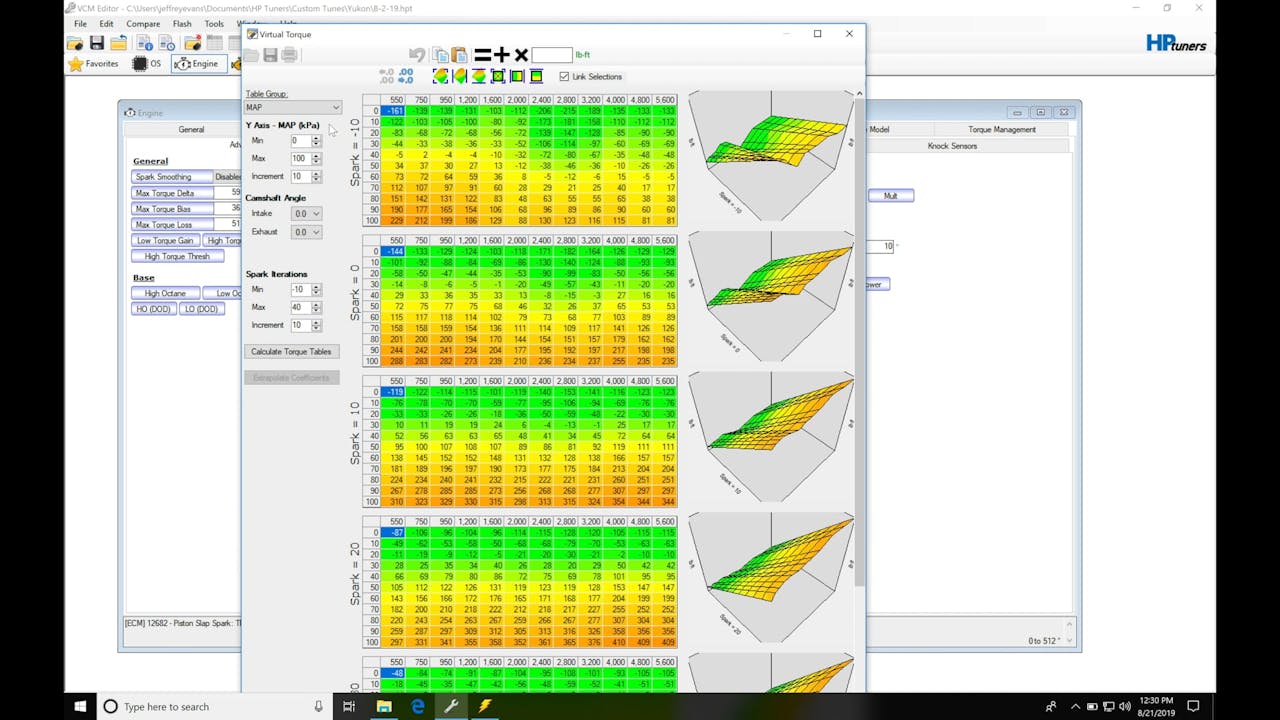 HP Tuners GM Gen 4 Training Part 32 Virtual Torque HP Tuners GM Gen IV Training Course