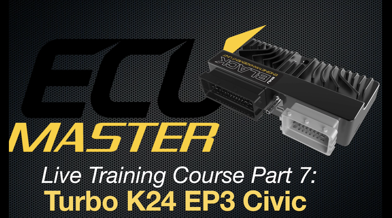 EMU Black Turbo K24 Civic Live Part 7: Boost Control Tuning