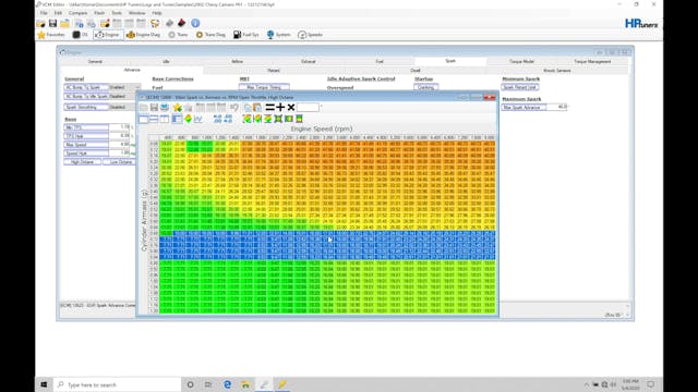 HP Tuners GM Gen III Training Part 30: Spark Table Rescaling 