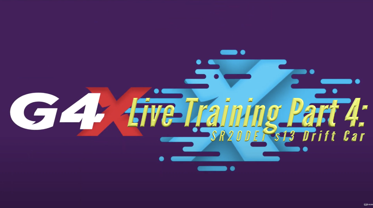 Link G4x Live Training Part 4: SR20DET s13 Drift Car 