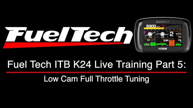 Fuel Tech ITB K24 Live Training Part ...