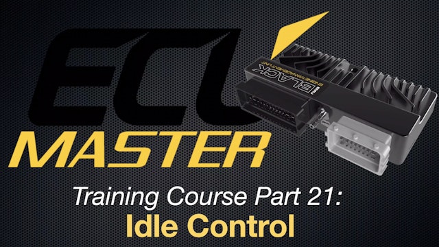 ECU Masters Training Course Part 21: Idle Control 