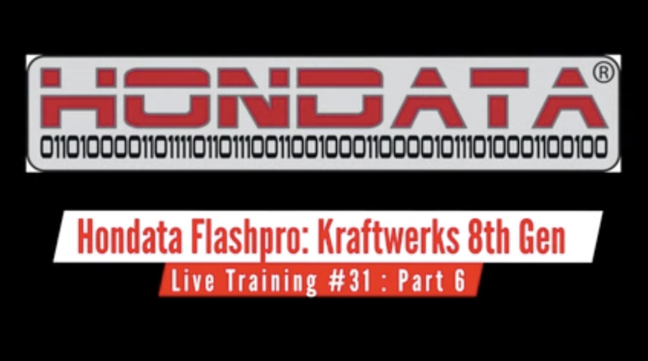 Hondata Flashpro Live Training: Kraftwerks Supercharged 8th Gen Civic Si Part 6