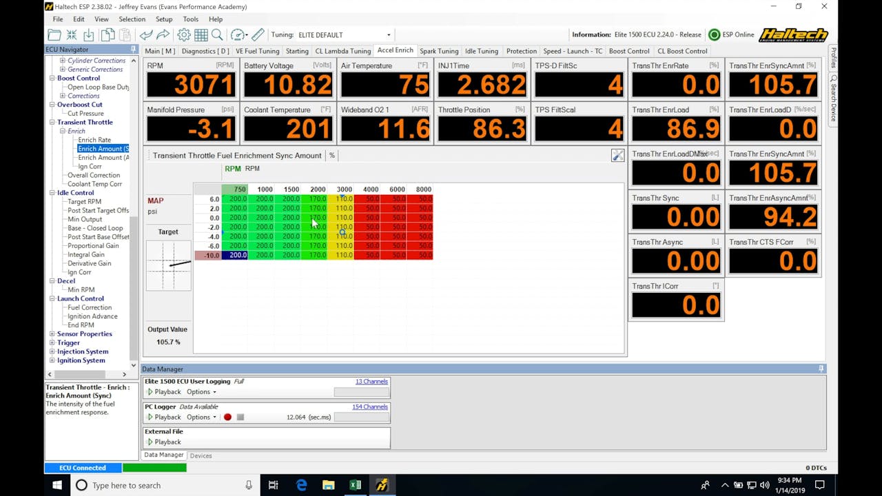 Haltech Elite Part 26 Nitrous Control Haltech Elite ESP Training