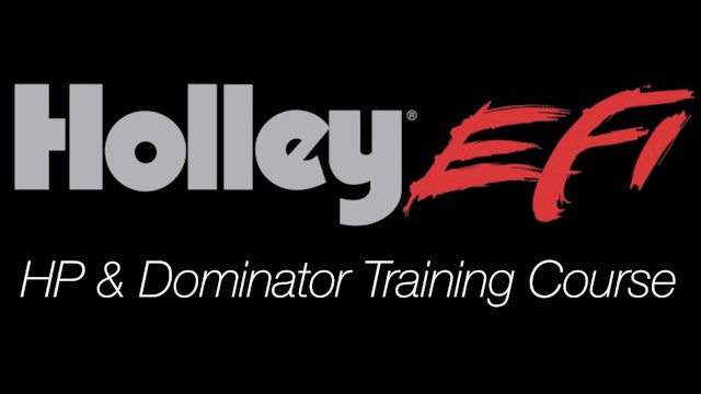Holley EFI Training Course: Introduction 