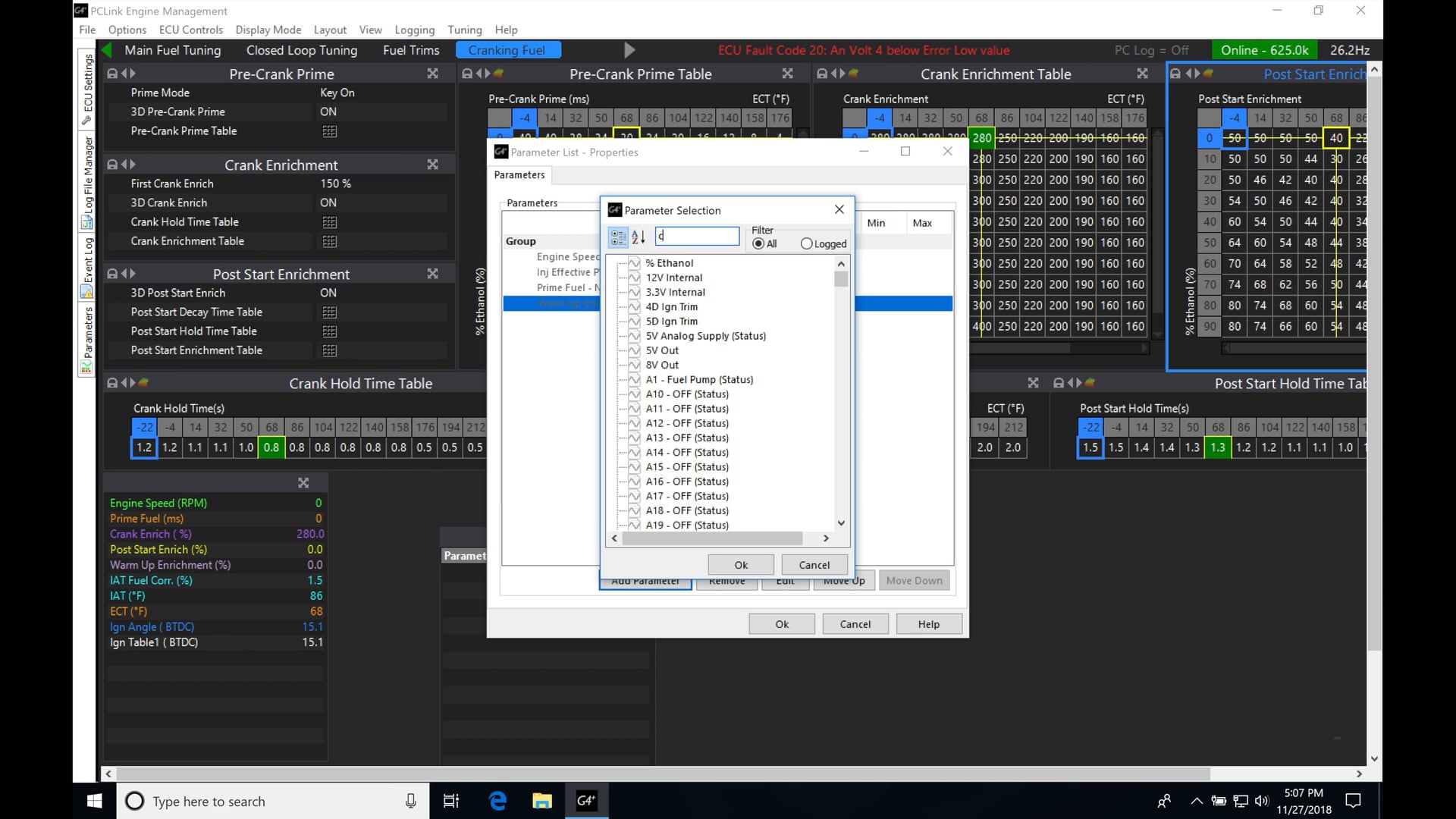 Link G4+ EMS Training Part 11: Cranking Fuel