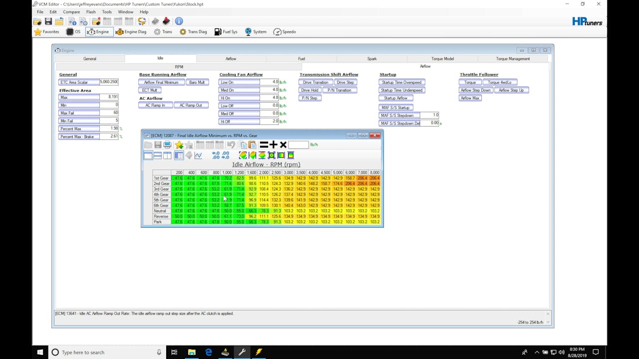 HP Tuners GM Gen 4 Training Part 29 Advanced Idle Control HP Tuners